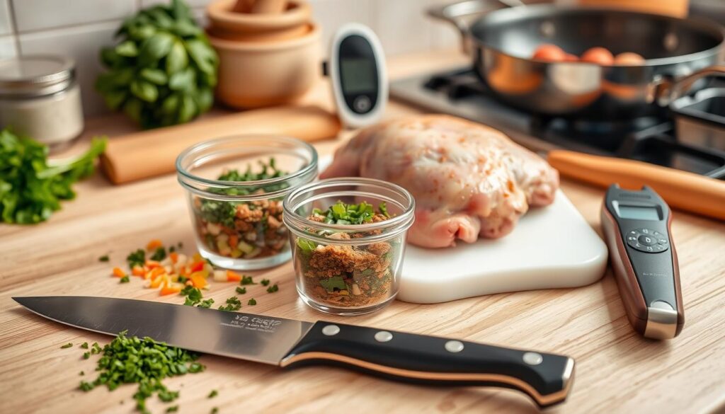 Efficient Cooking Tools for Chicken Preparation