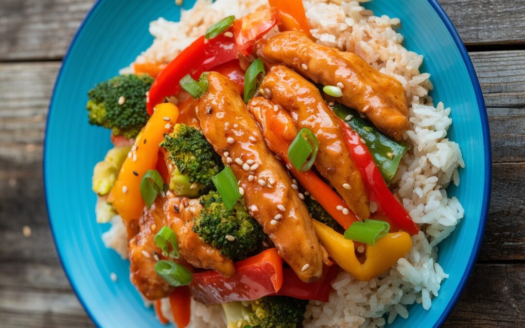 Spicy Honey Garlic Chicken Stir-Fry